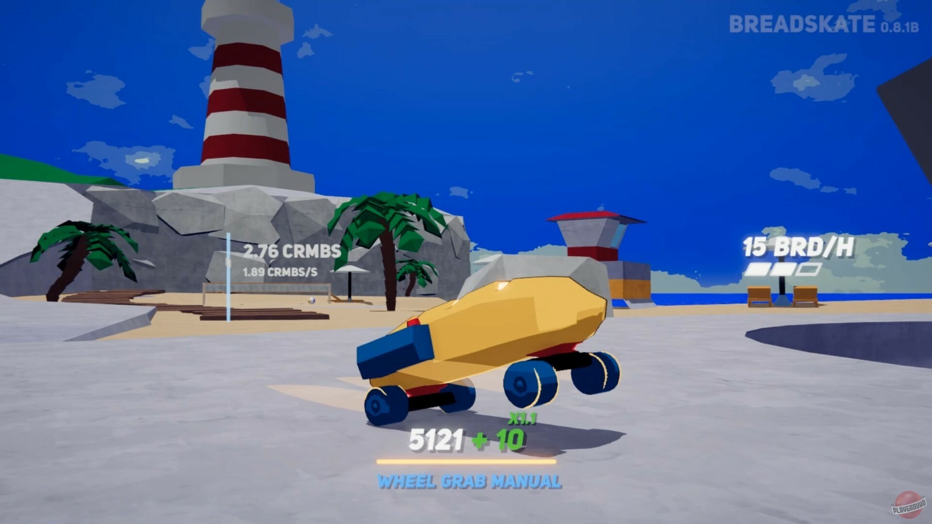 Скриншот из игры Breadskate - 2