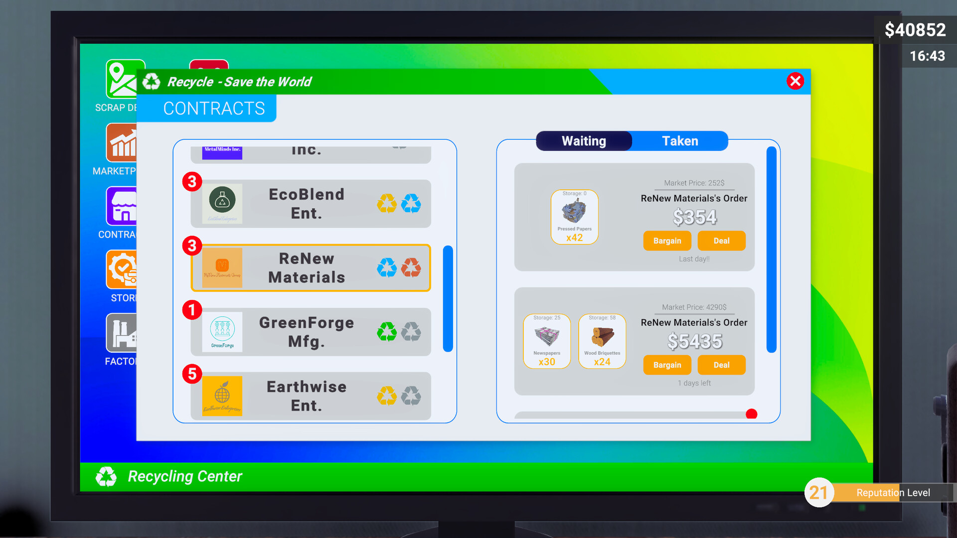 Скриншот из игры Recycling Center Simulator - 1