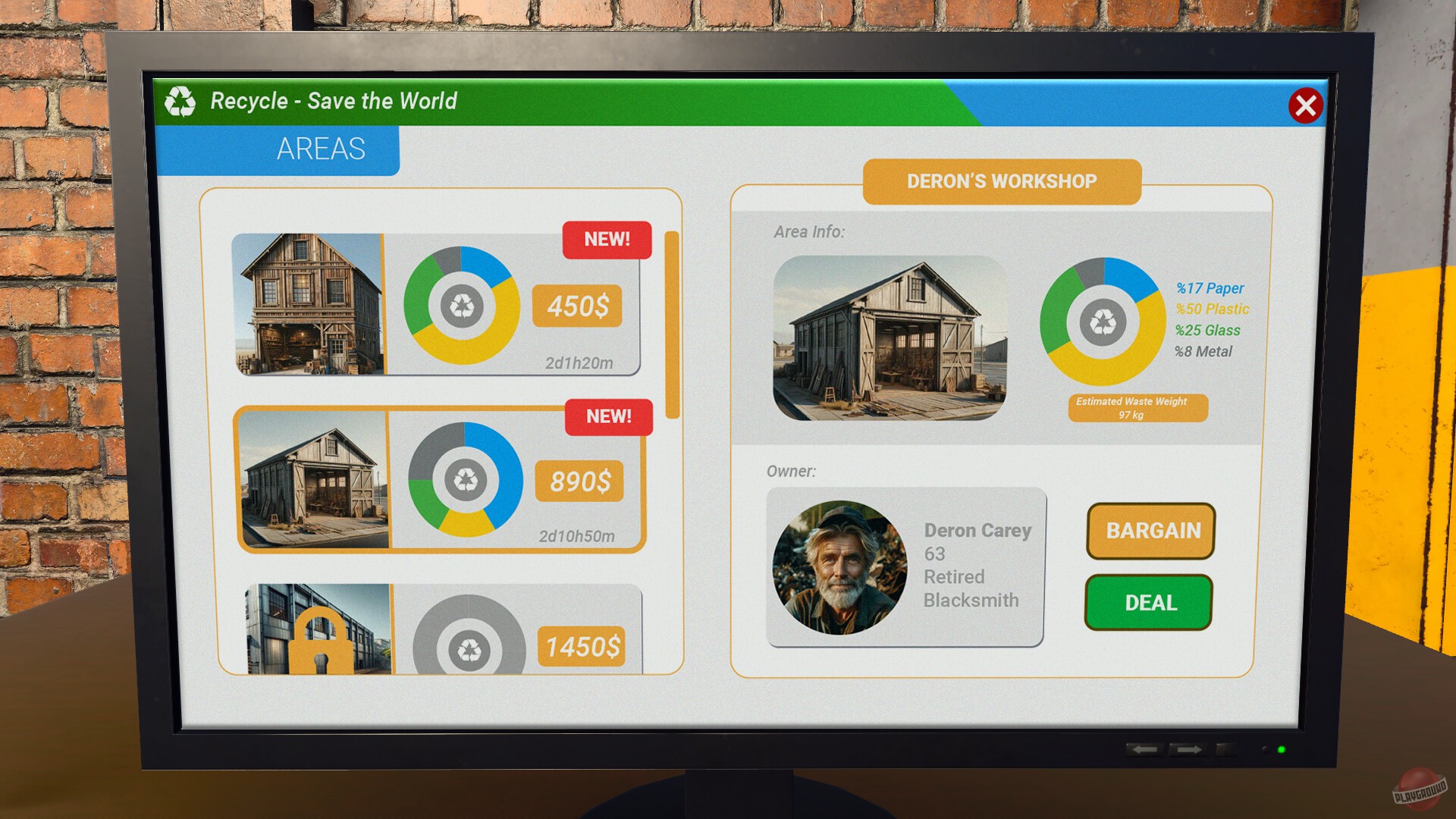 Скриншот из игры Recycling Center Simulator - 17