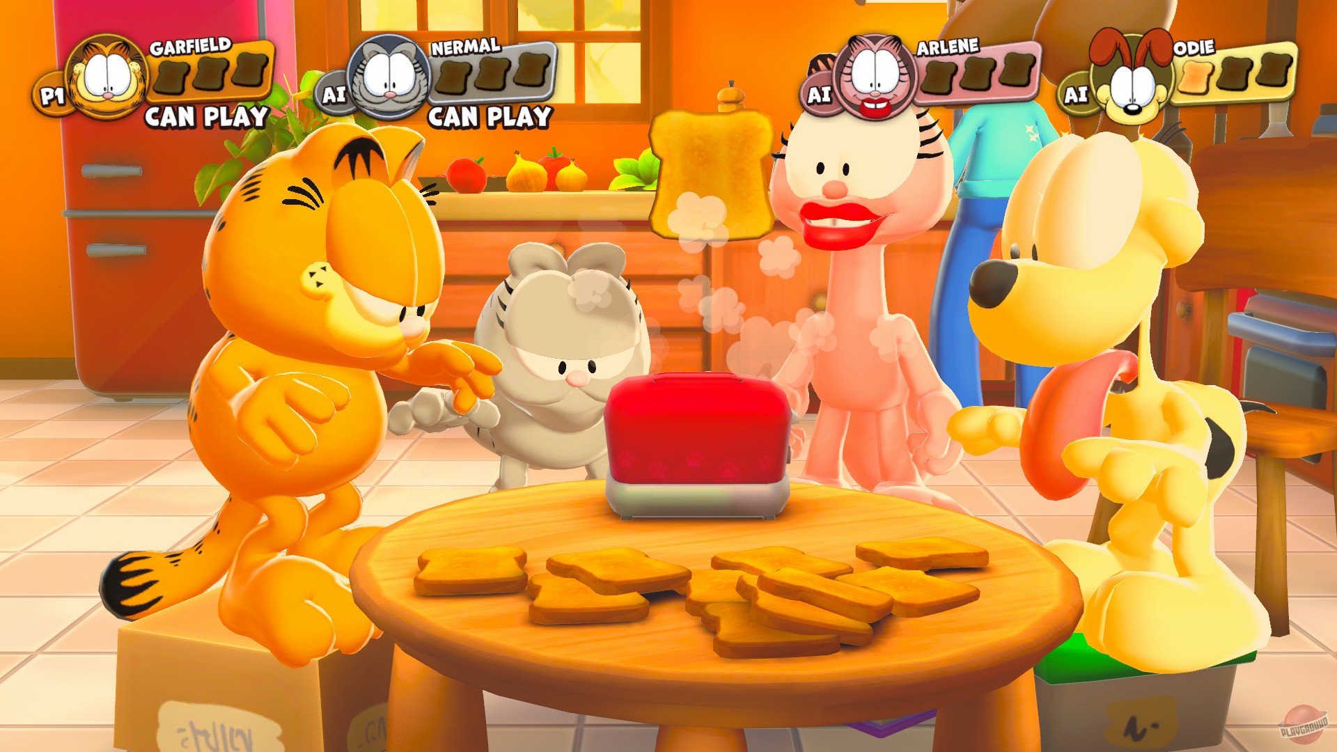 Скриншот из игры Garfield: Lasagna Party - 17