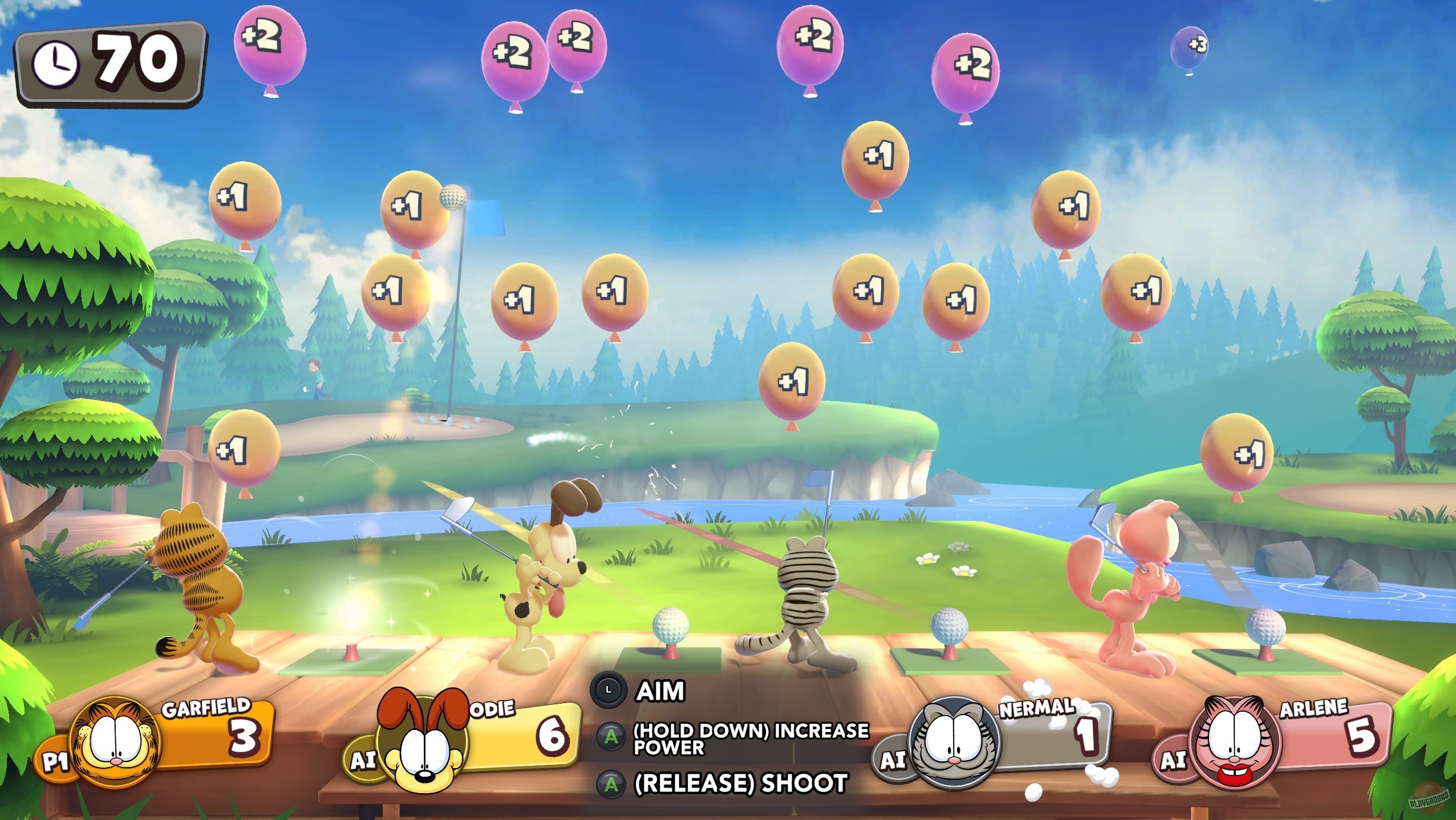 Скриншот из игры Garfield: Lasagna Party - 15