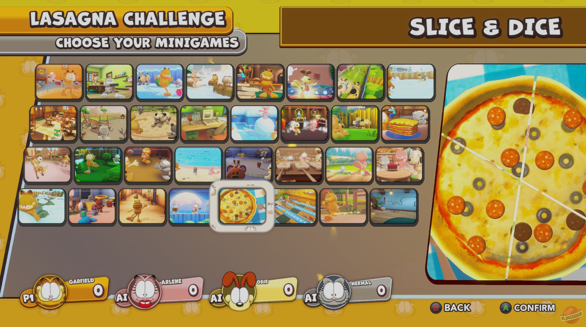 Скриншот из игры Garfield: Lasagna Party - 5