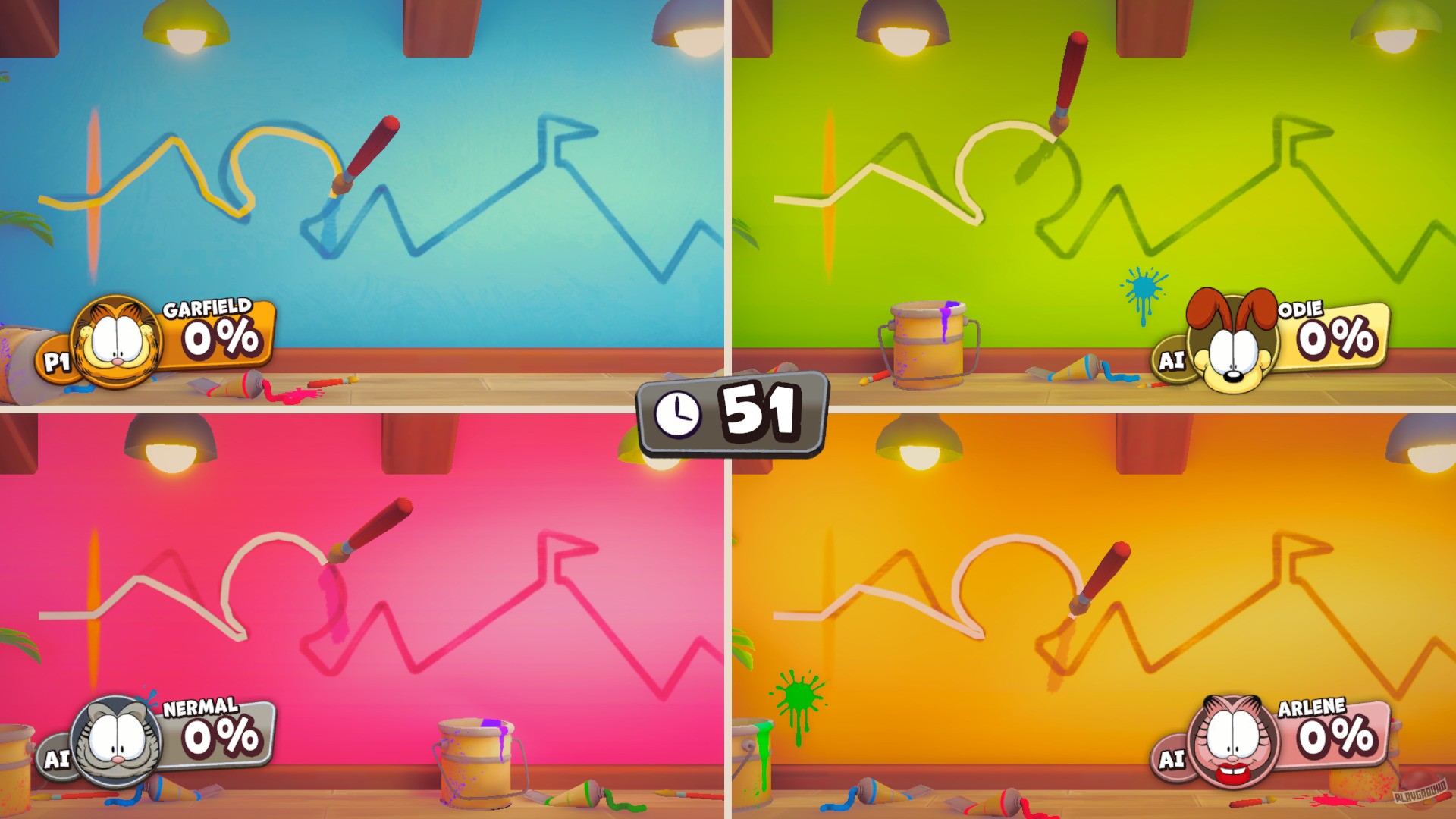 Скриншот из игры Garfield: Lasagna Party - 20