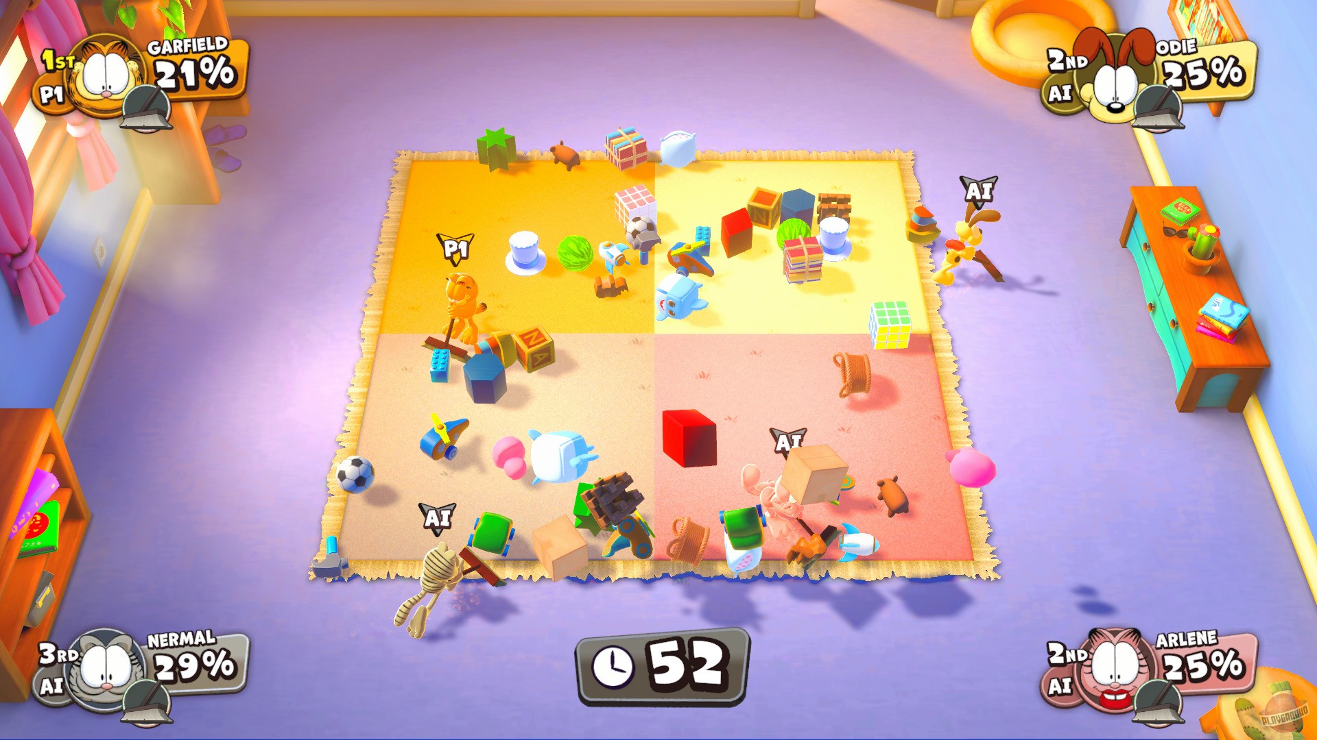 Скриншот из игры Garfield: Lasagna Party - 14