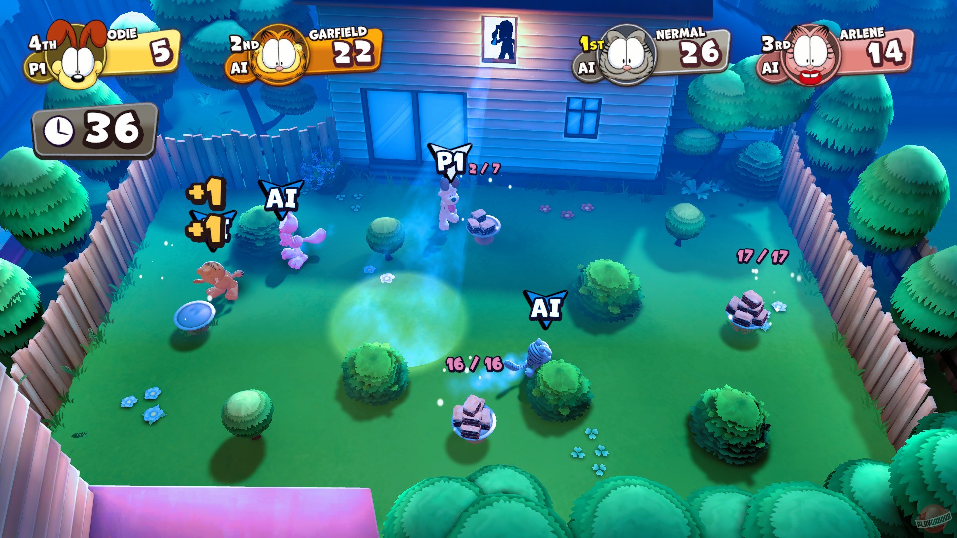 Скриншот из игры Garfield: Lasagna Party - 12