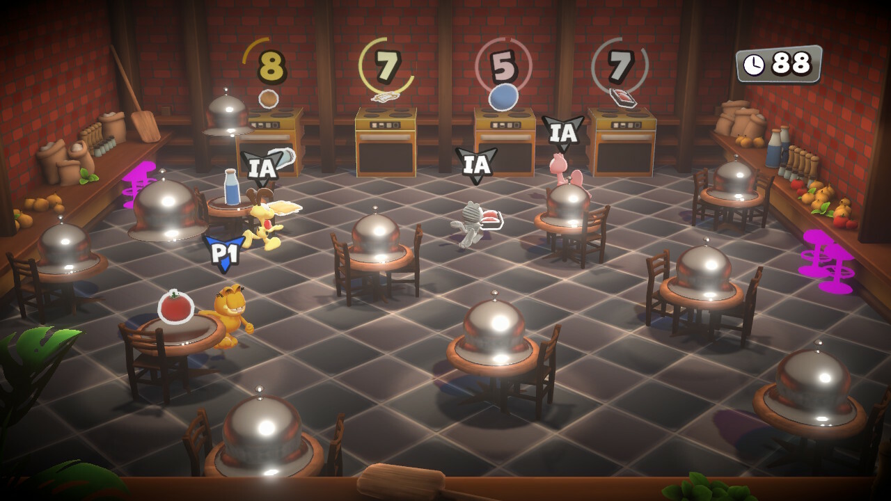 Скриншот из игры Garfield: Lasagna Party - 6