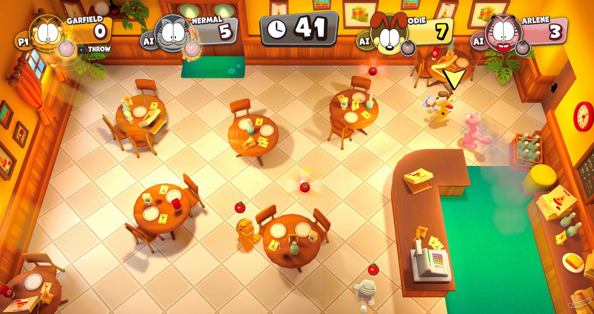 Скриншот из игры Garfield: Lasagna Party - 19