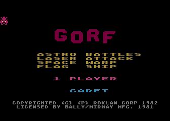 Скриншот из игры Gorf - 35