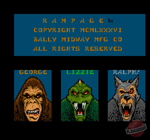 Скриншот из игры Rampage - 1