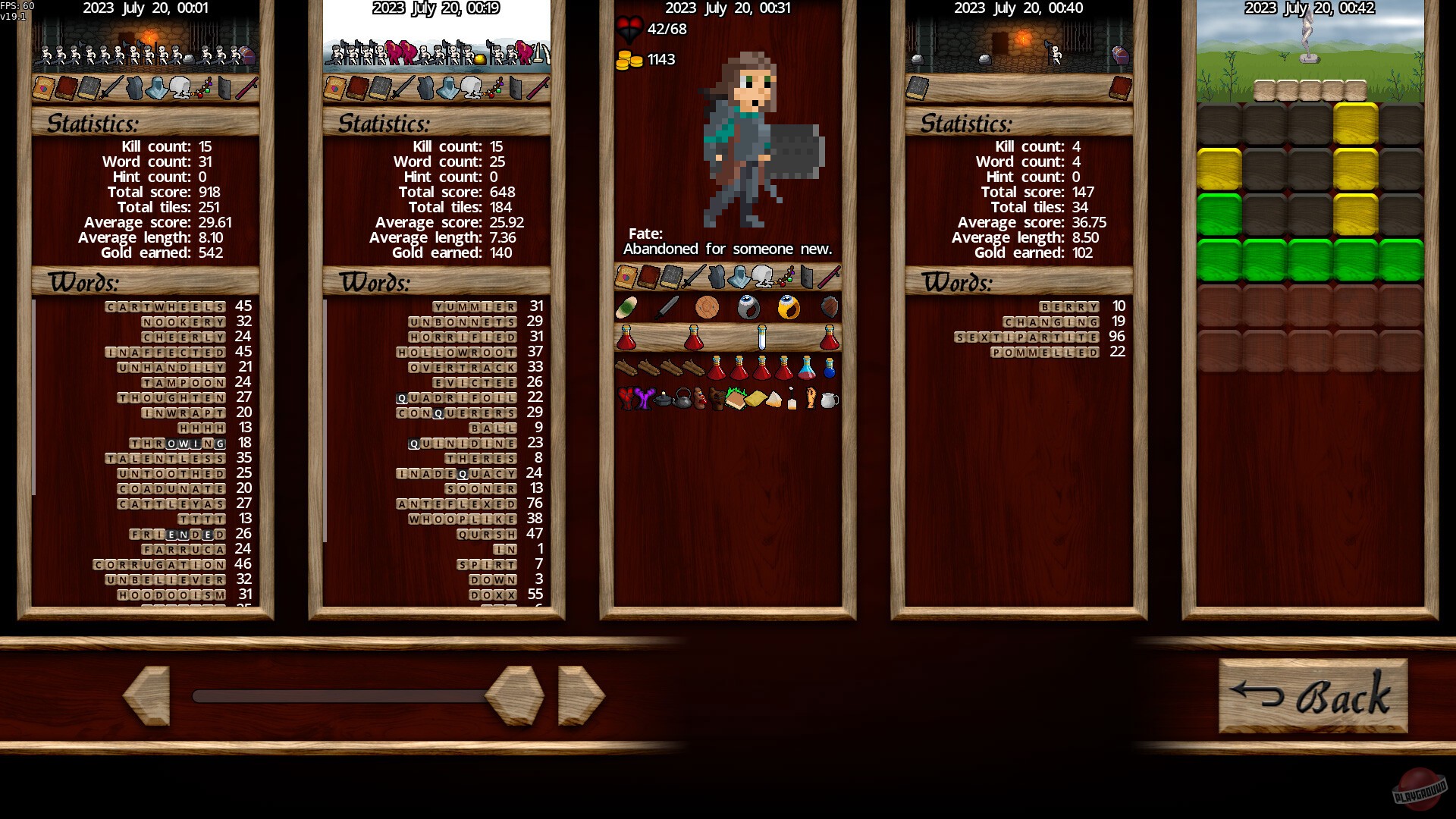 Скриншот из игры Sternly Worded Adventures - 1