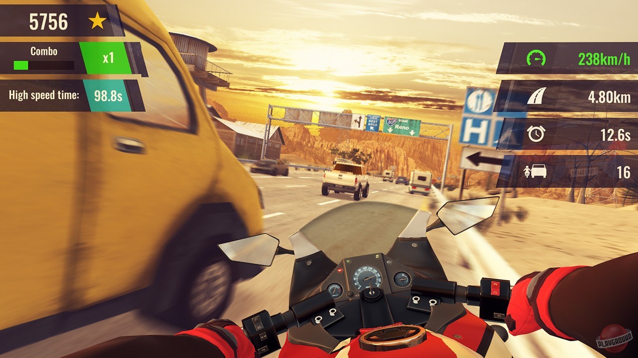 Скриншот из игры Moto Rush GT - 4
