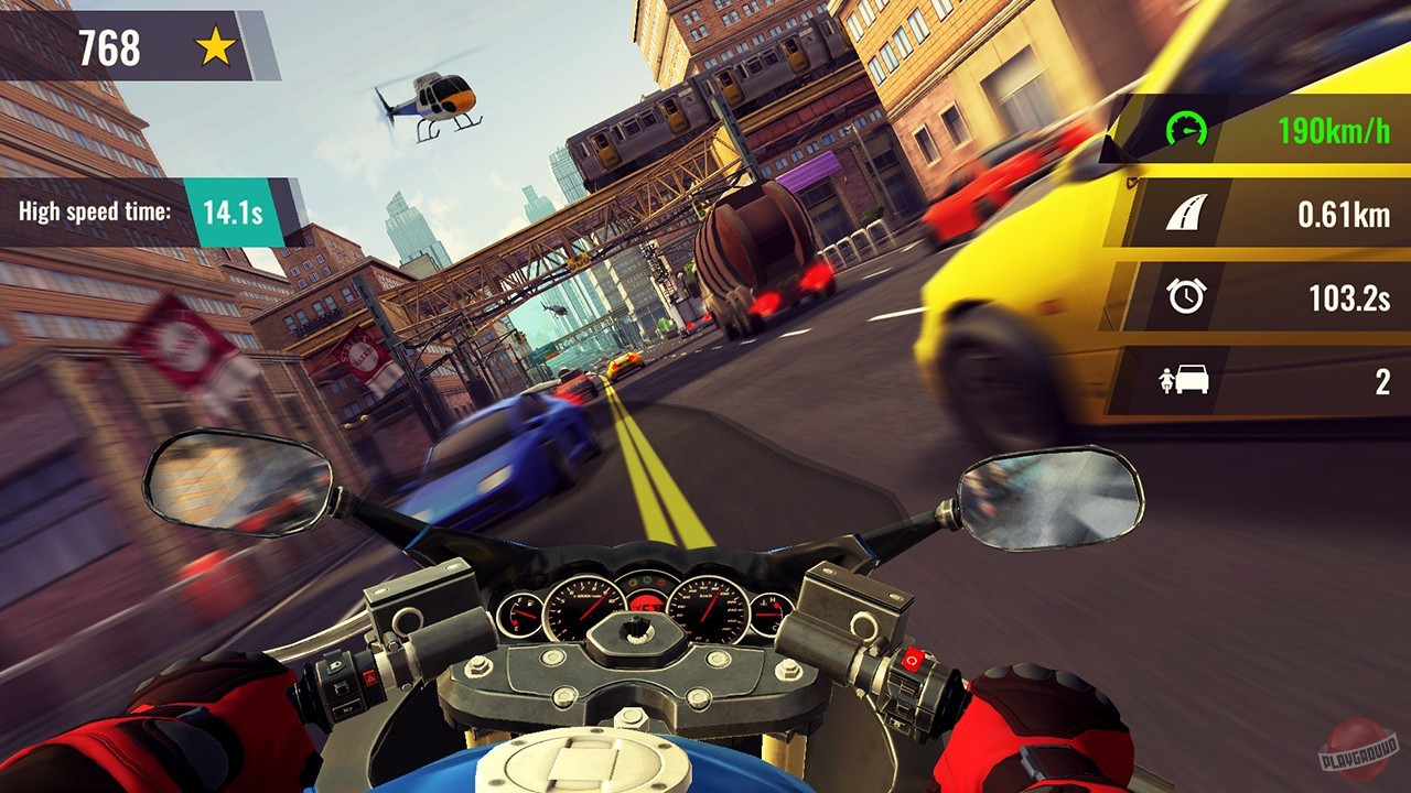 Скриншот из игры Moto Rush GT - 5