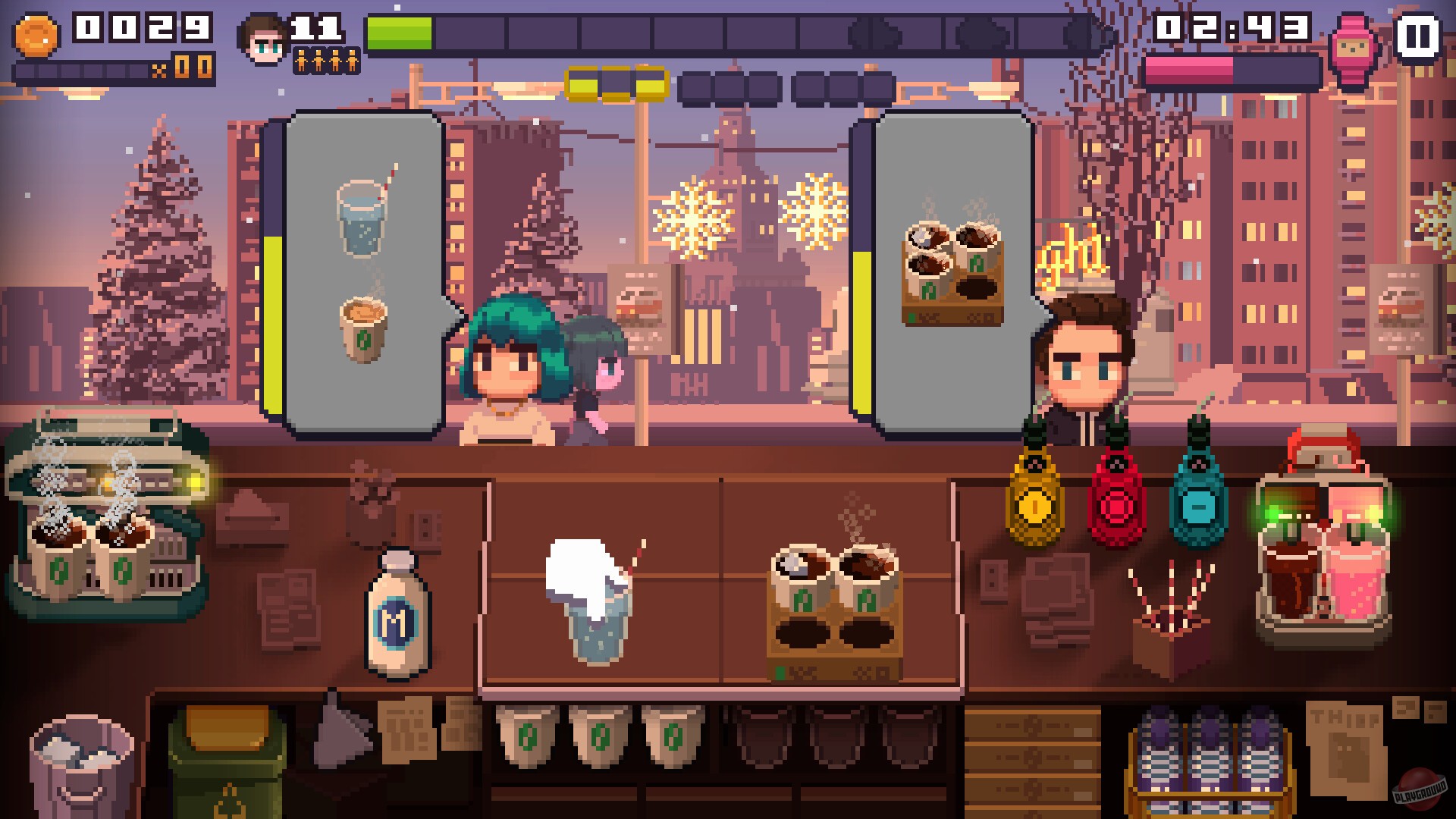 Скриншот из игры Pixel Cafe - 3