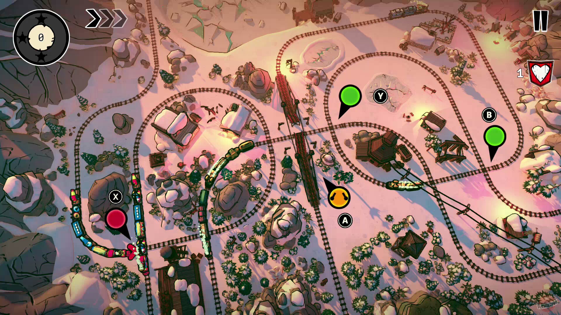 Скриншот из игры Train Traffic Manager - 6