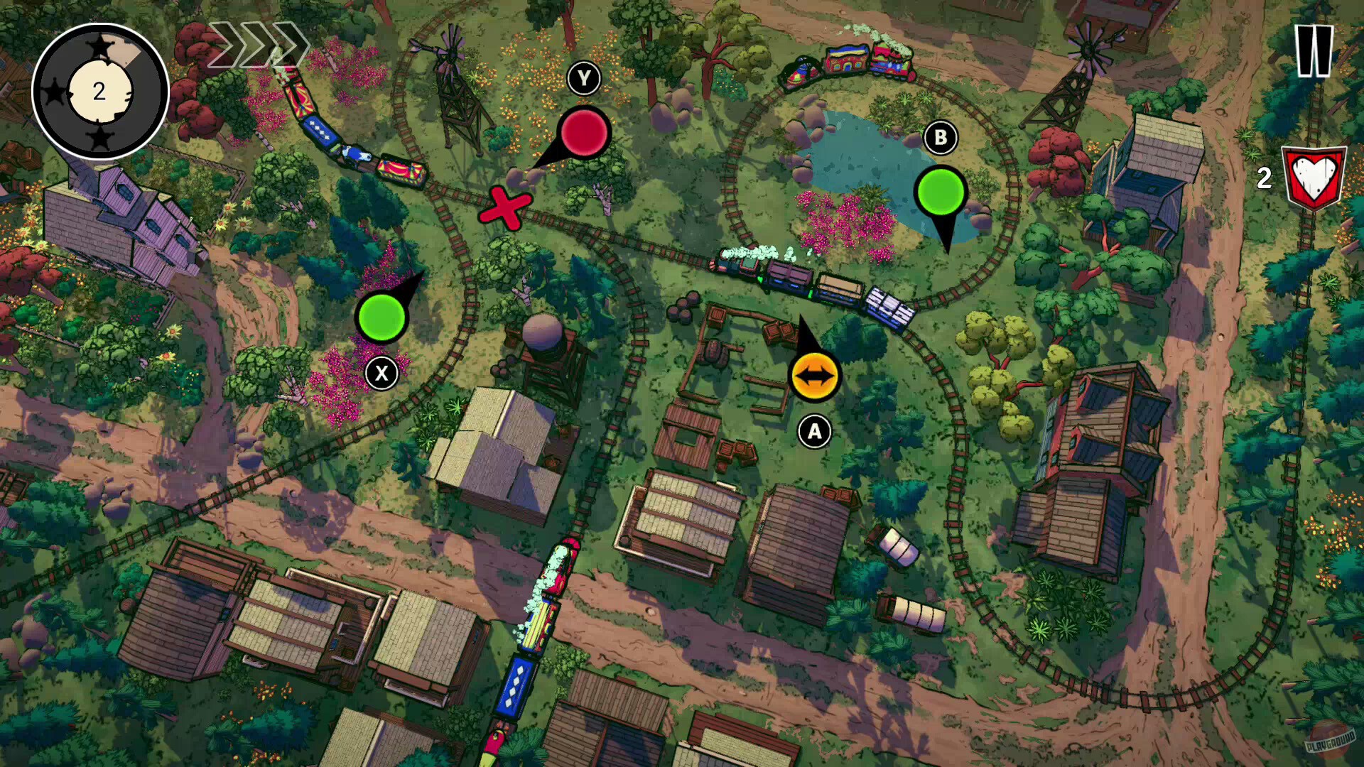 Скриншот из игры Train Traffic Manager - 5