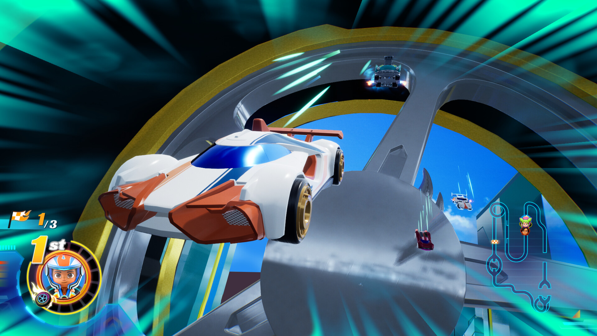 Скриншот из игры Hot Wheels Let's Race: Ultimate Speed - 11