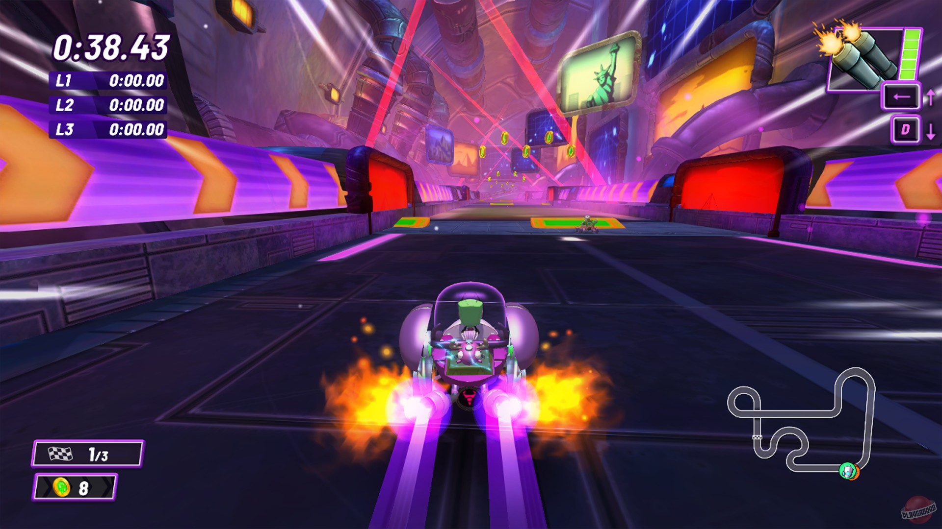 Скриншот из игры Nickelodeon Kart Racers 2: Grand Prix - 34