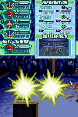 Скриншот из игры Digimon World DS - 1
