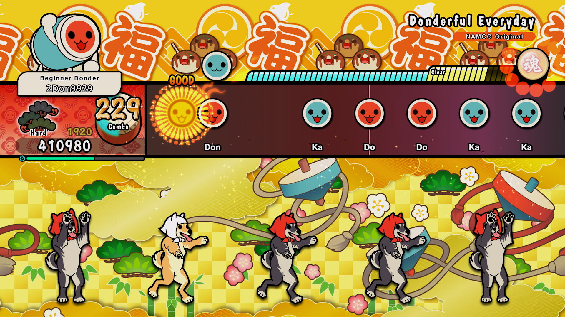 Скриншот из игры Taiko no Tatsujin: Rhythm Festival - 12