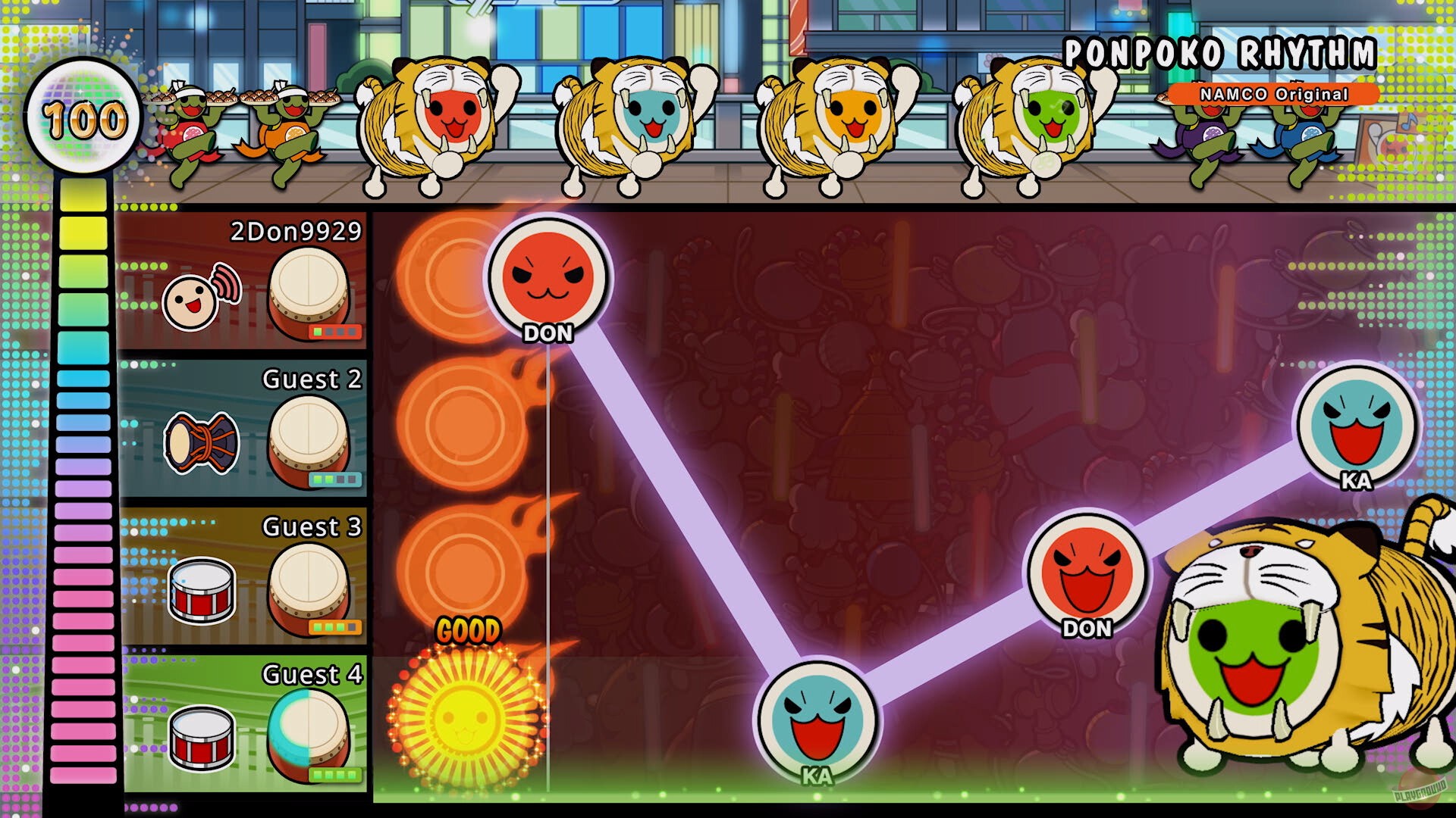 Скриншот из игры Taiko no Tatsujin: Rhythm Festival - 15
