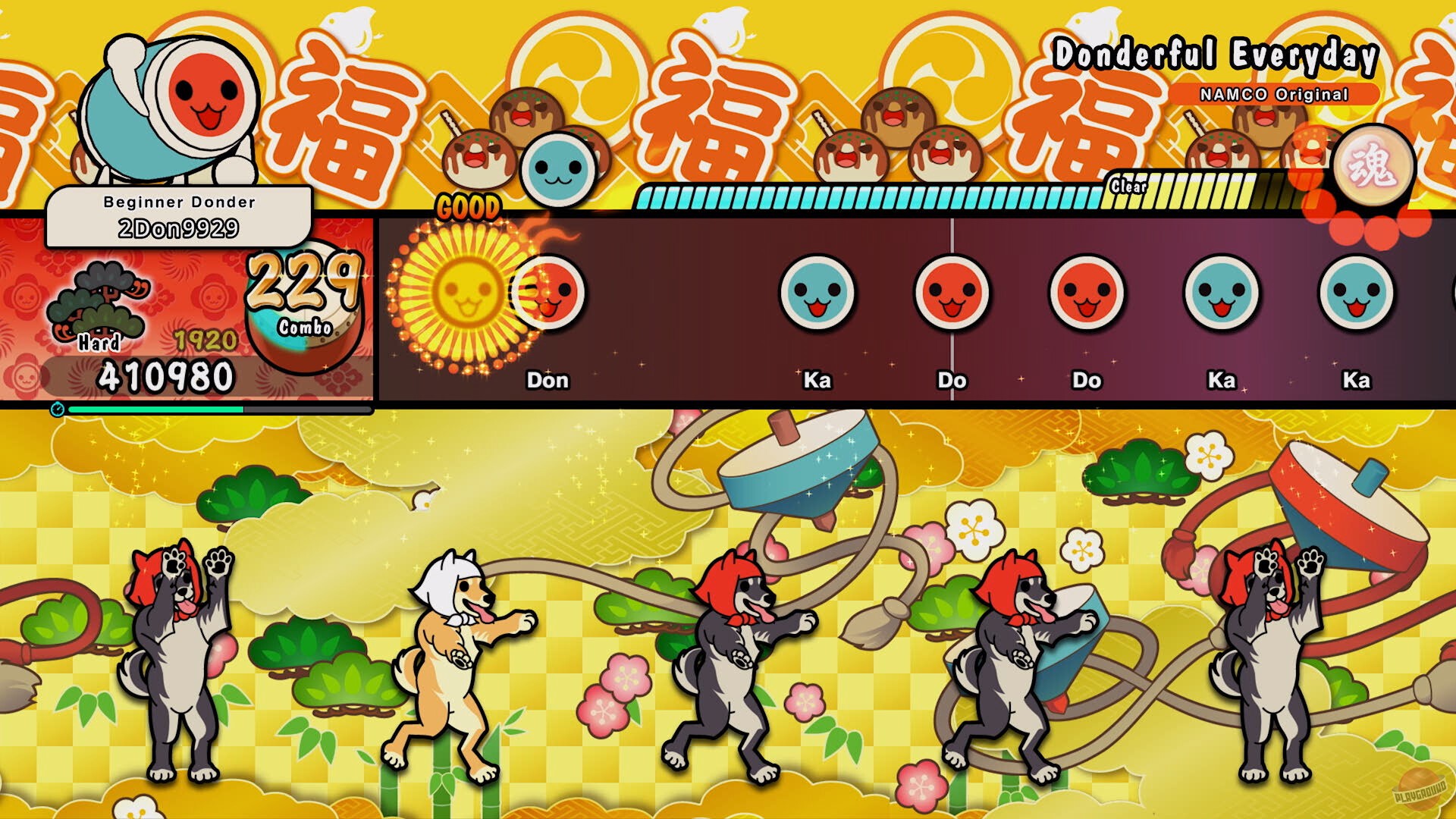 Скриншот из игры Taiko no Tatsujin: Rhythm Festival - 2