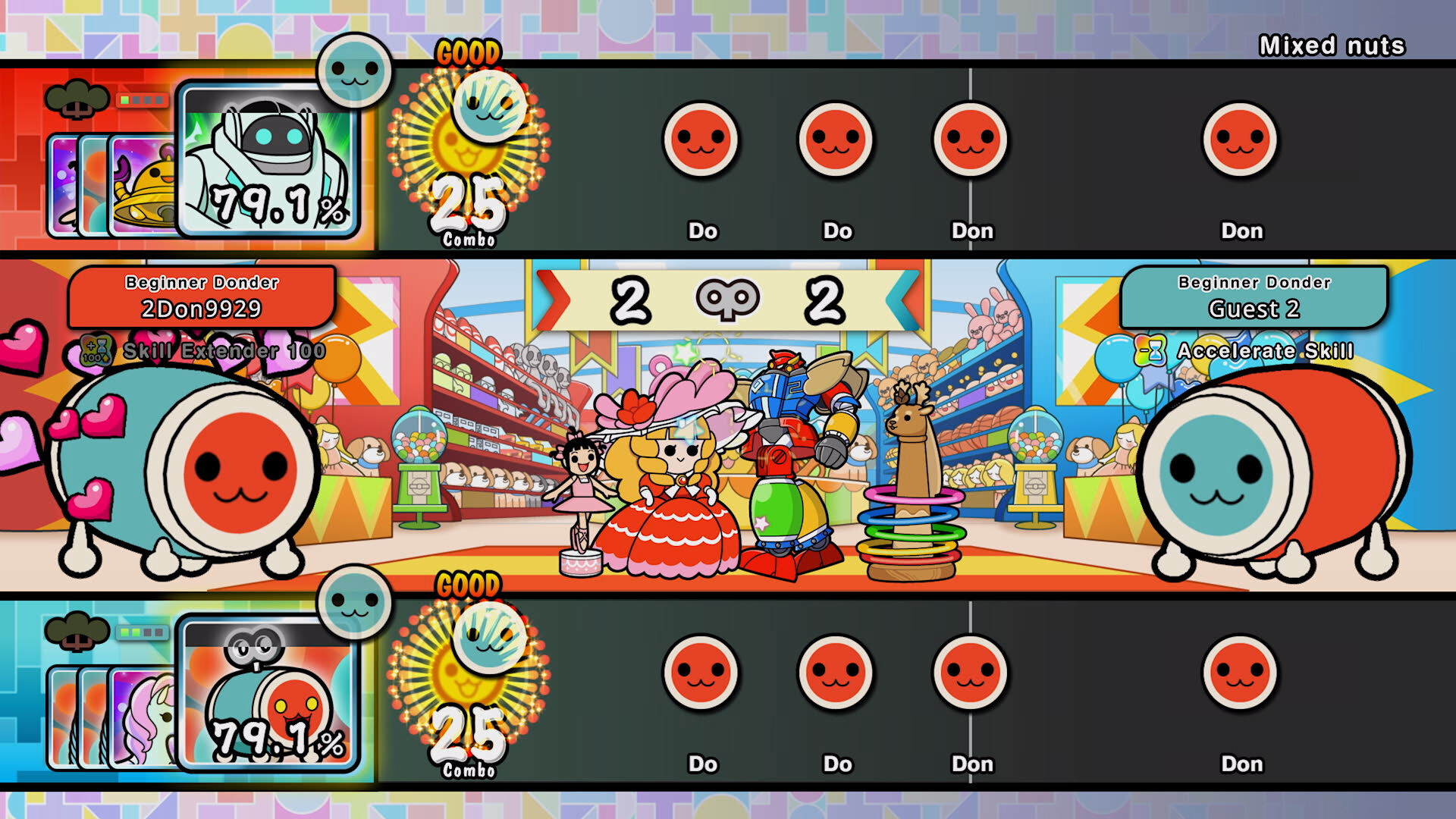Скриншот из игры Taiko no Tatsujin: Rhythm Festival - 9