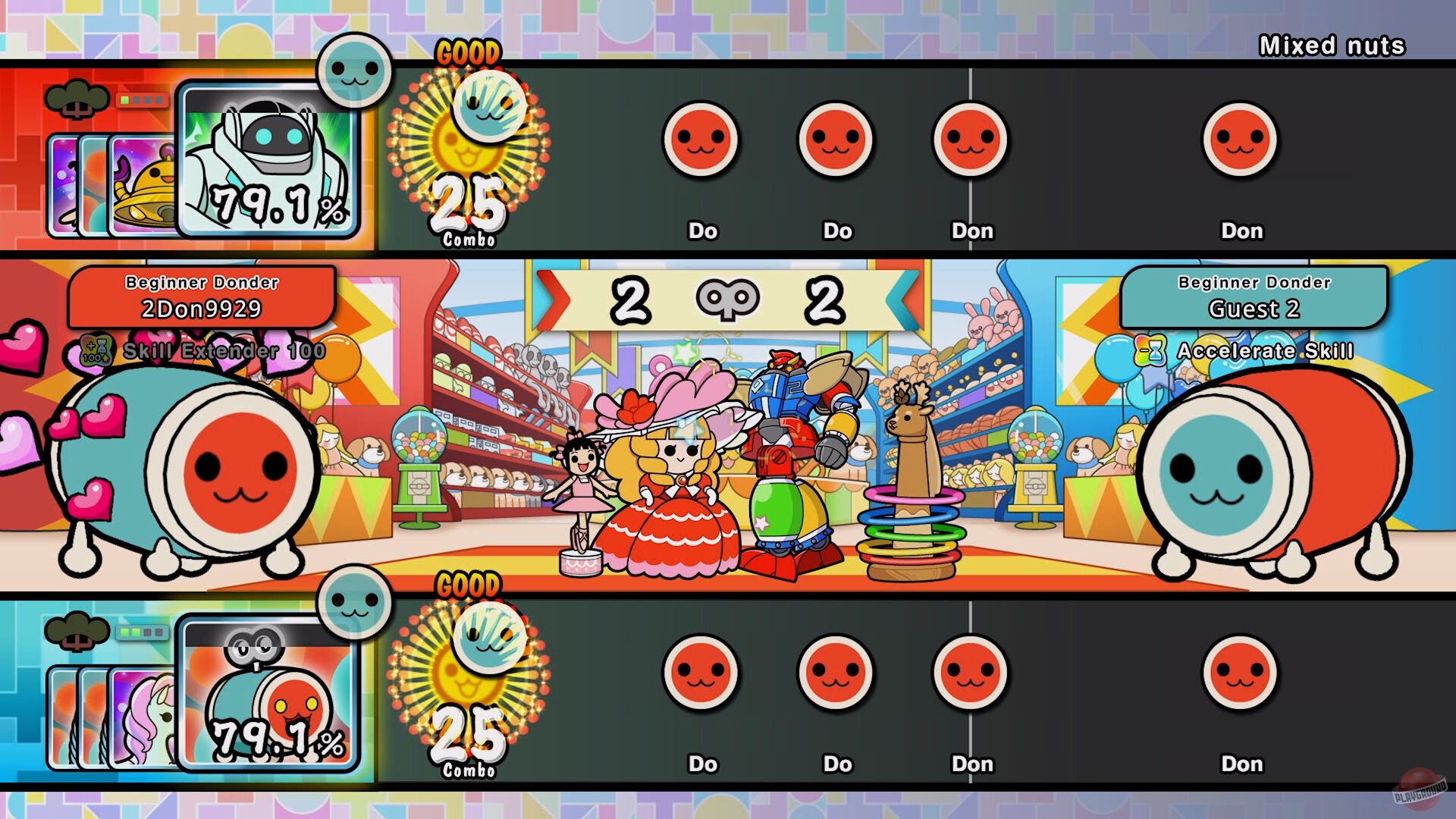 Скриншот из игры Taiko no Tatsujin: Rhythm Festival - 19