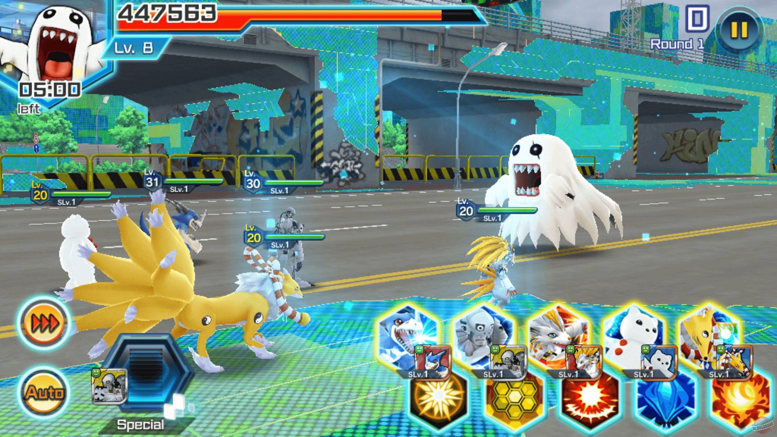 Скриншот из игры Digimon ReArise - 12