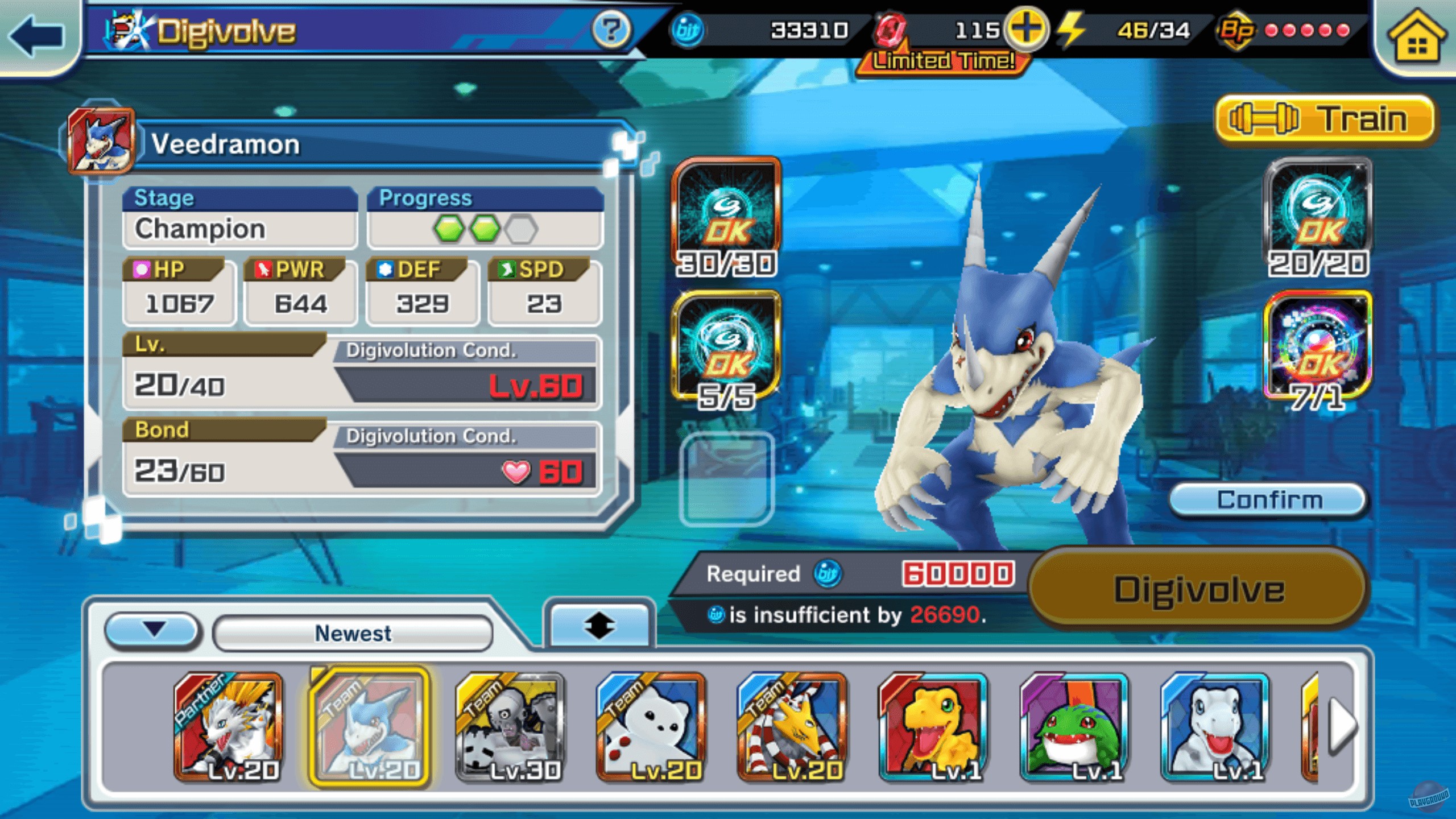 Скриншот из игры Digimon ReArise - 8