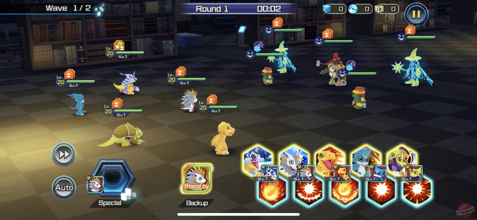 Скриншот из игры Digimon ReArise - 9