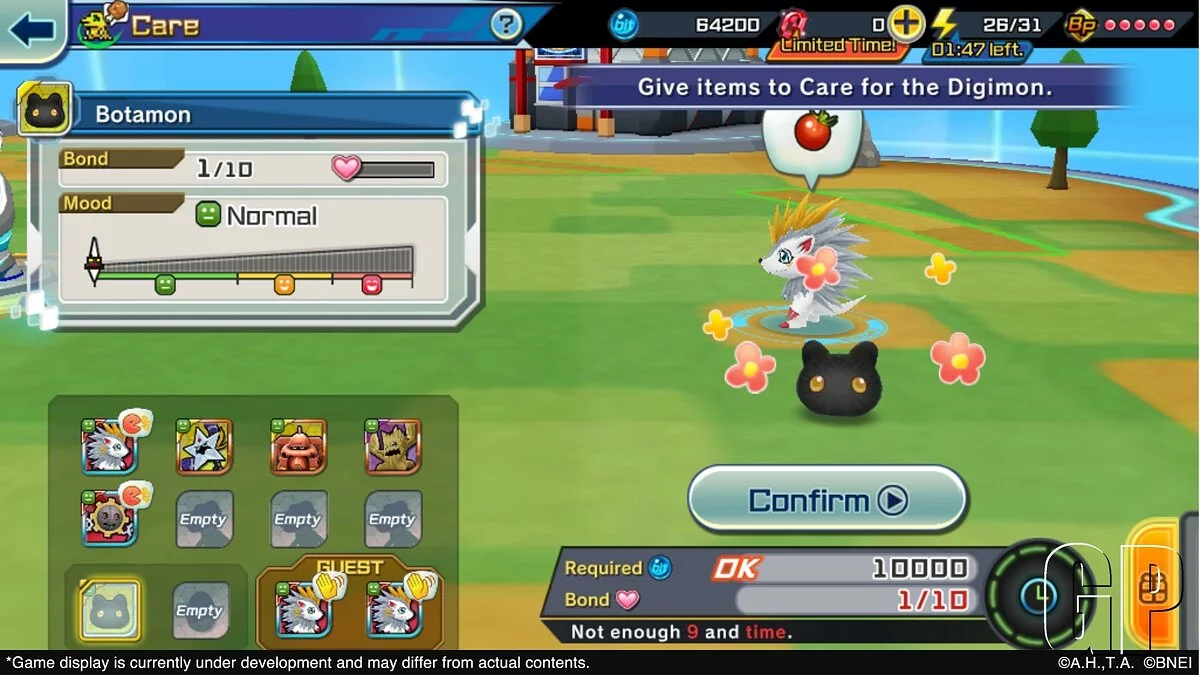 Скриншот из игры Digimon ReArise - 1