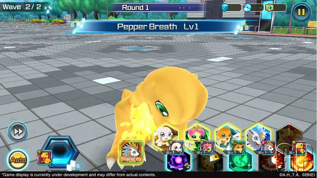 Скриншот из игры Digimon ReArise - 3