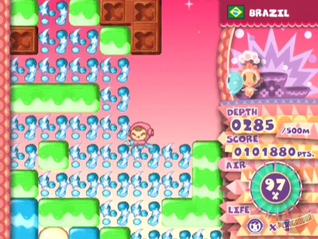 Скриншот из игры Mr. Driller: Drill Land - 22