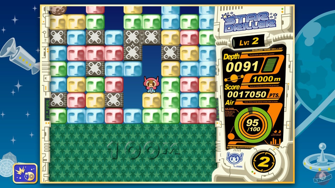 Скриншот из игры Mr. Driller: Drill Land - 13