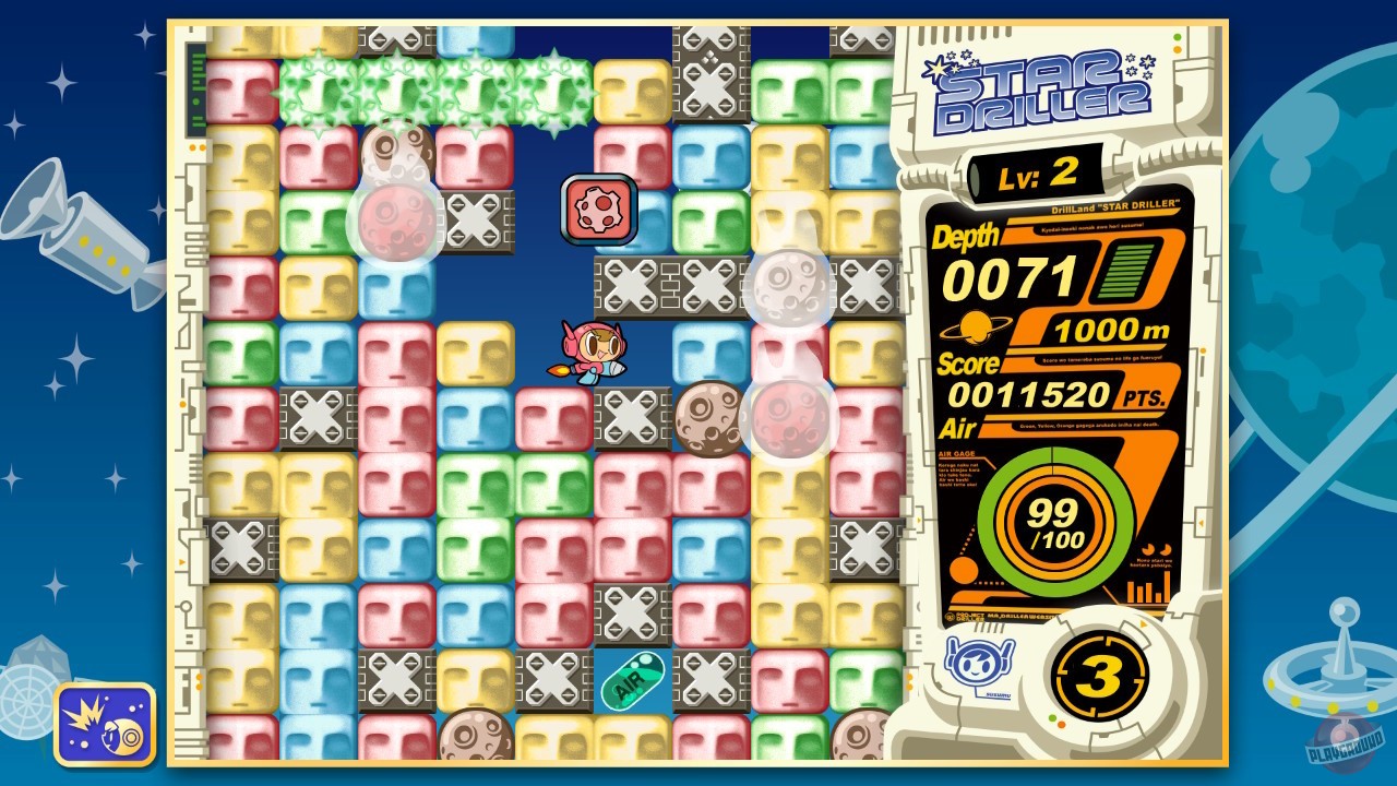 Скриншот из игры Mr. Driller: Drill Land - 16