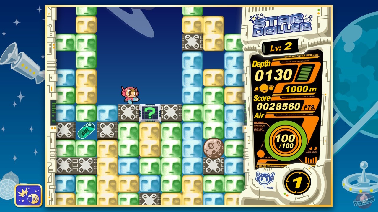 Скриншот из игры Mr. Driller: Drill Land - 19