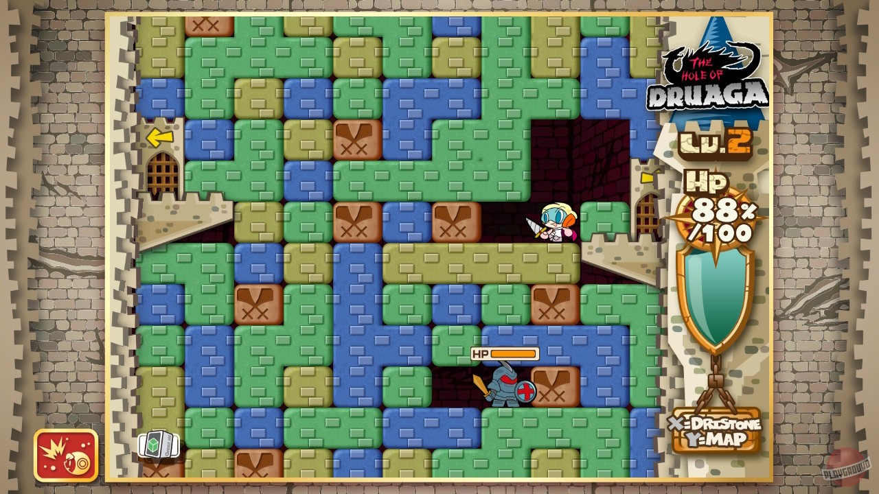 Скриншот из игры Mr. Driller: Drill Land - 12