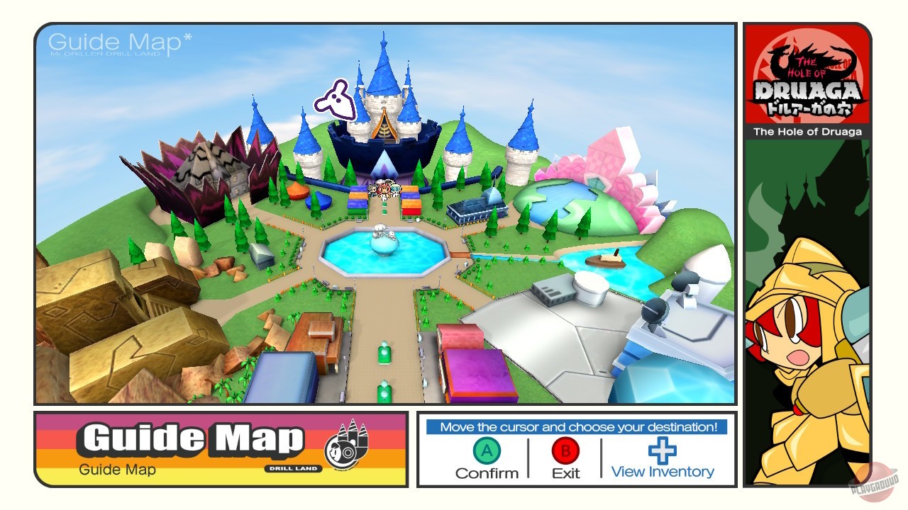 Скриншот из игры Mr. Driller: Drill Land - 7