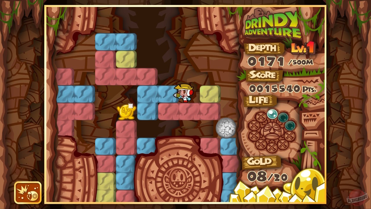 Скриншот из игры Mr. Driller: Drill Land - 11