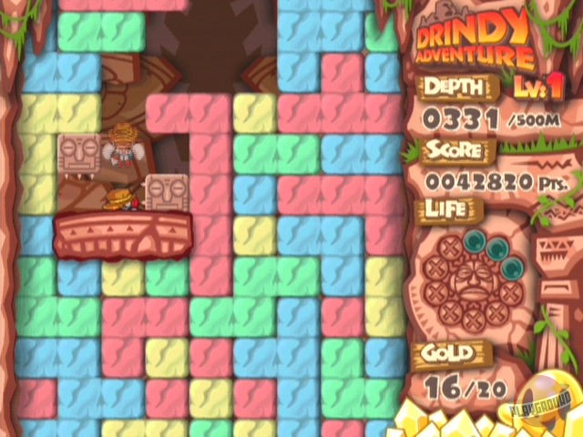 Скриншот из игры Mr. Driller: Drill Land - 15