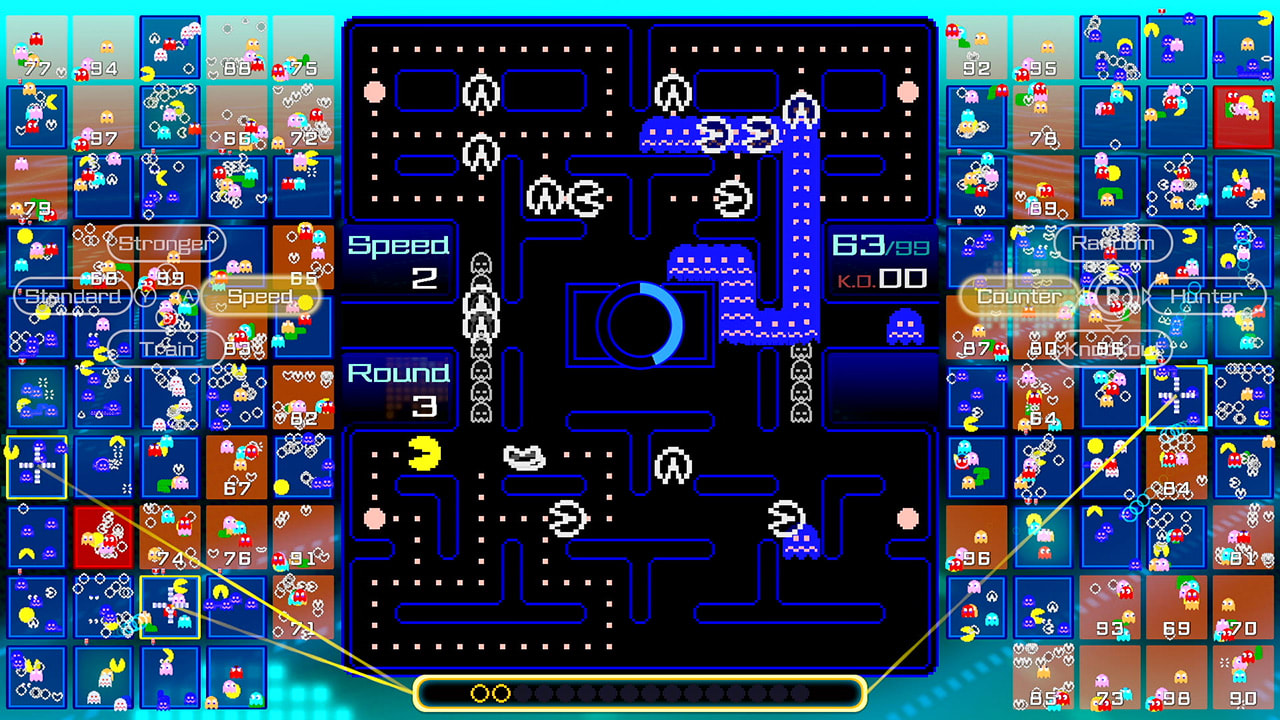 Скриншот из игры Pac-Man 99 - 10