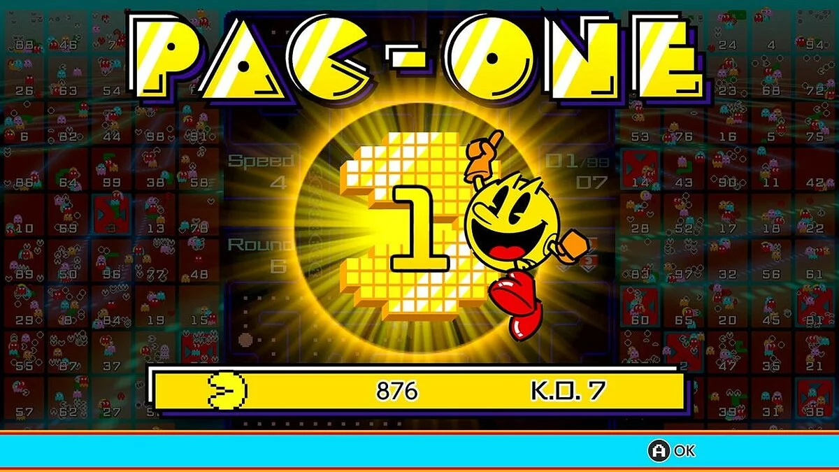 Скриншот из игры Pac-Man 99 - 8