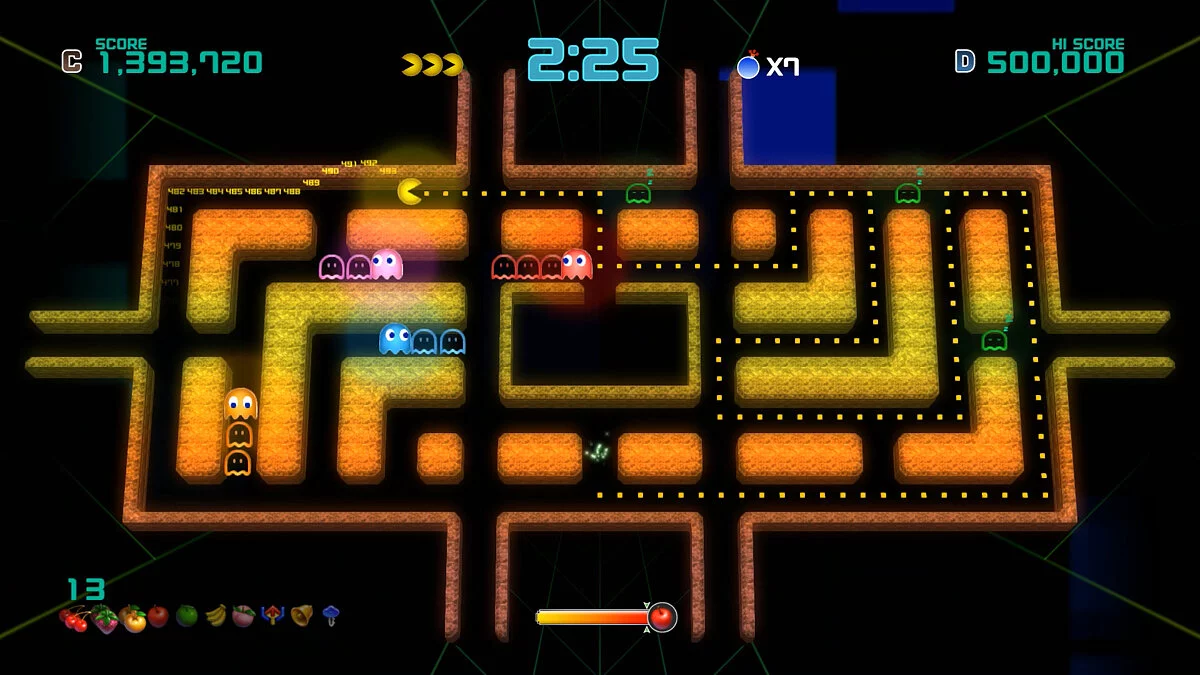 Скриншот из игры Pac-Man Championship Edition 2 - 12