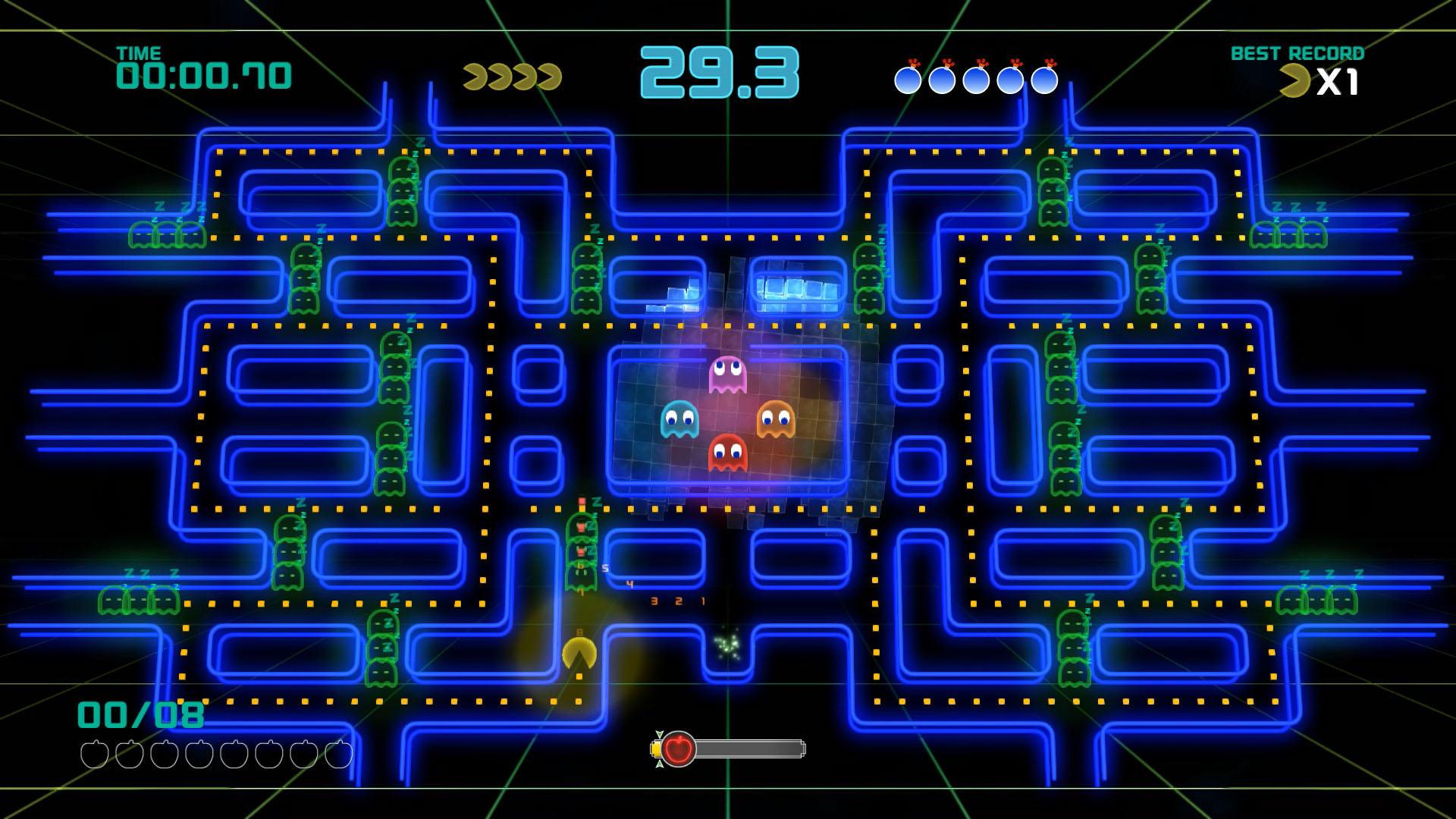 Скриншот из игры Pac-Man Championship Edition 2 - 2