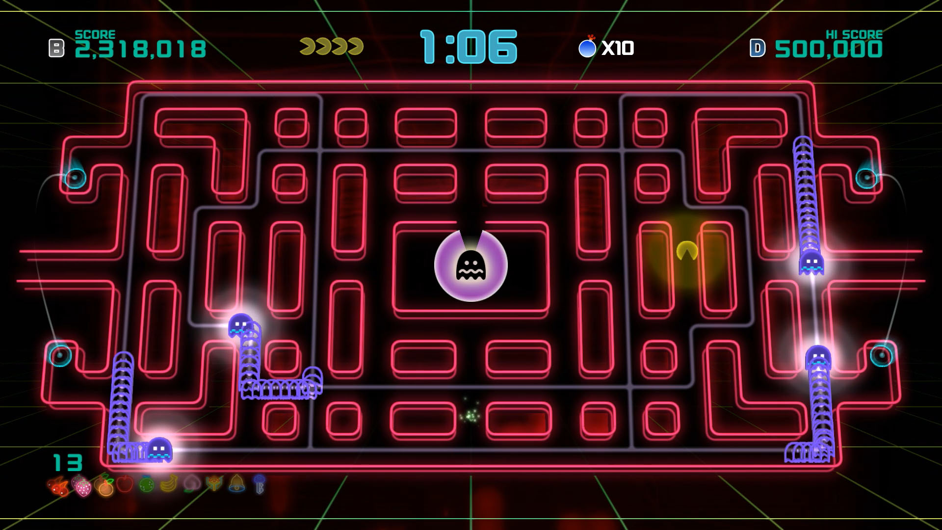 Скриншот из игры Pac-Man Championship Edition 2 - 8