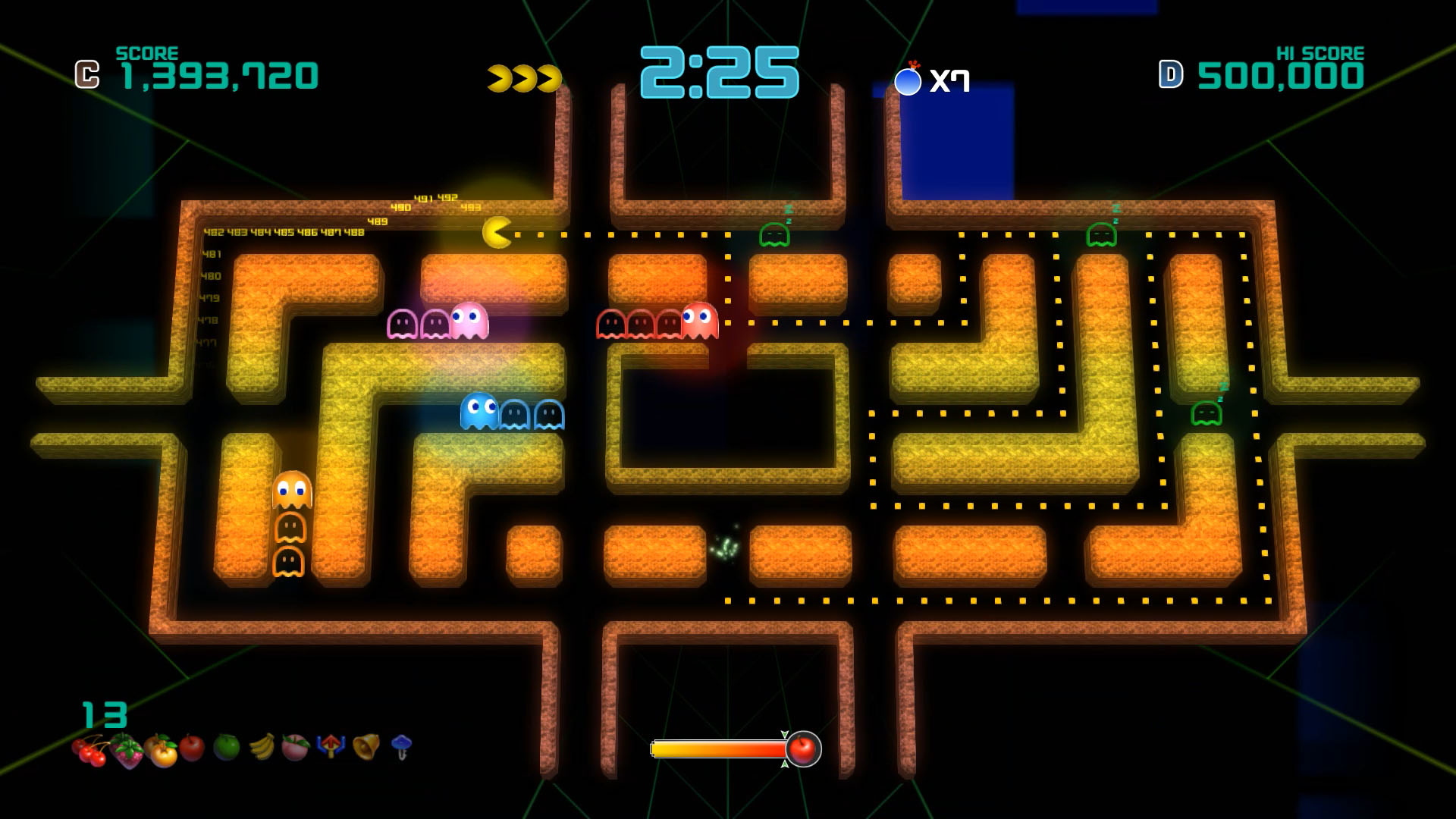 Скриншот из игры Pac-Man Championship Edition 2 - 9