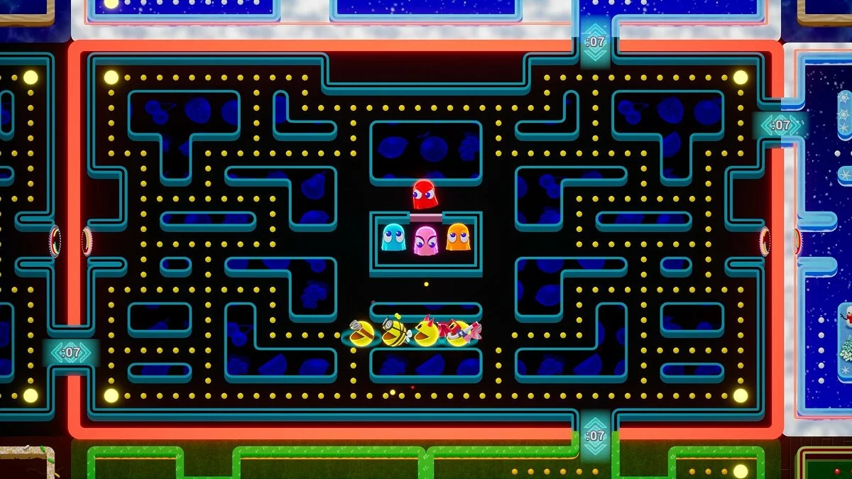 Скриншот из игры Pac-Man: Mega Tunnel Battle - 10