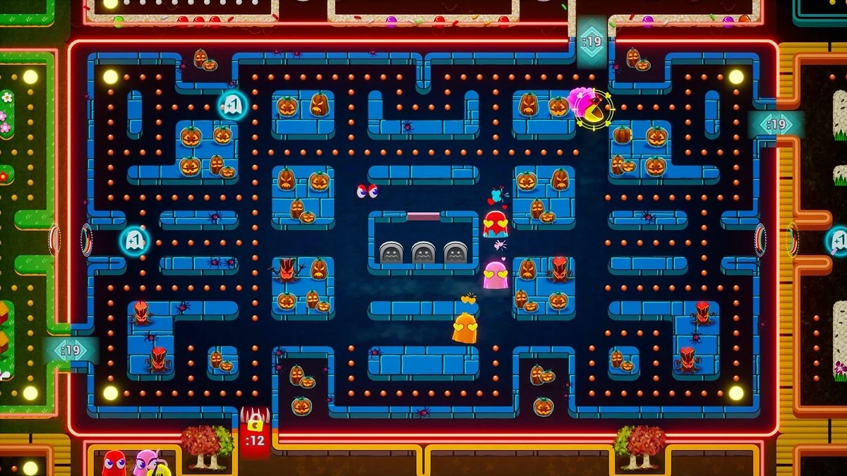 Скриншот из игры Pac-Man: Mega Tunnel Battle - 12