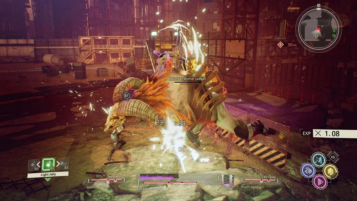 Скриншот из игры Scarlet Nexus - 48