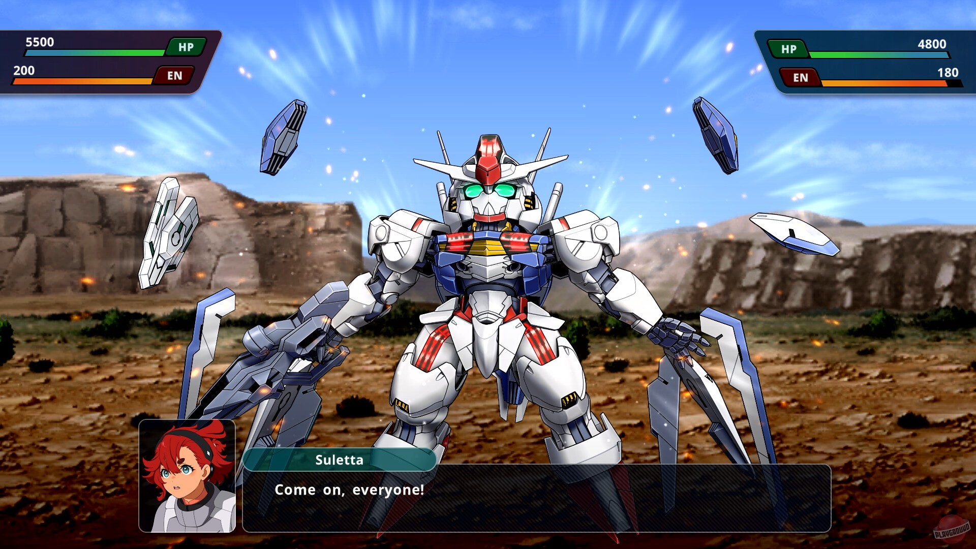 Скриншот из игры Super Robot Wars Y - 4